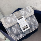 Front view of Christian Dior Mini Hit The Road Bag premium cd mini hit the road bag