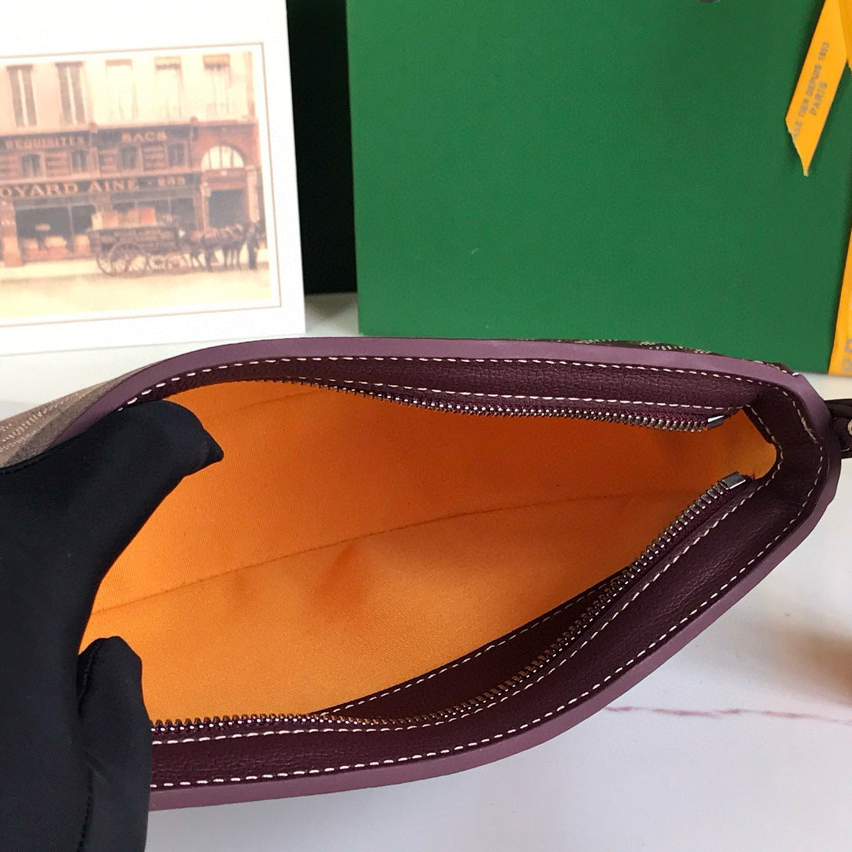 Bags- Goya Hirondelle Bag Luxury Designer Leather Handbag