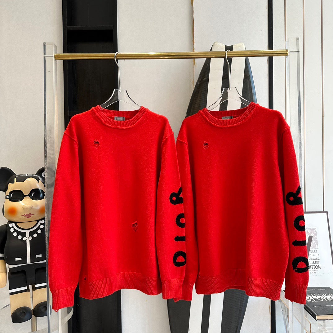 Dior Sweaters- Dior Jumper Luxury Designer Knit Sweater