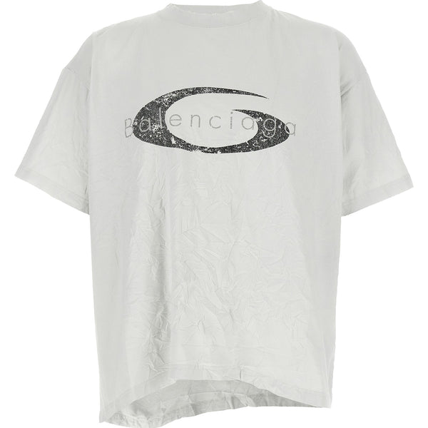 Balenciaga tee shirts luxury designer piece front view