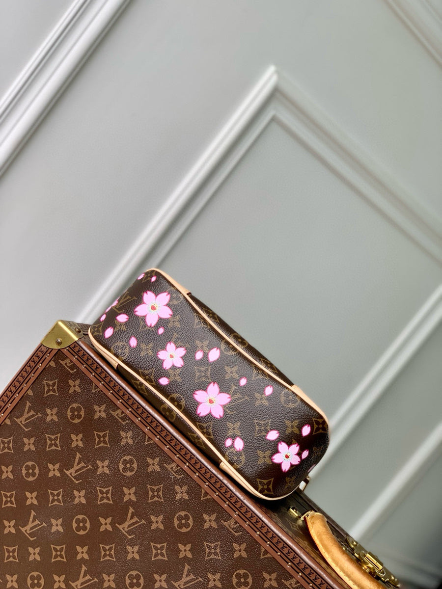 Louis Vuitton Bags- Louis Vuitton Lou x Murakami Boulogne Bag Elegant Everyday Designer Handbag