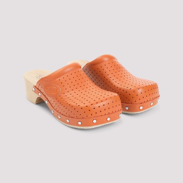 Close-up of Balenciaga sandals hardware and fine stitching