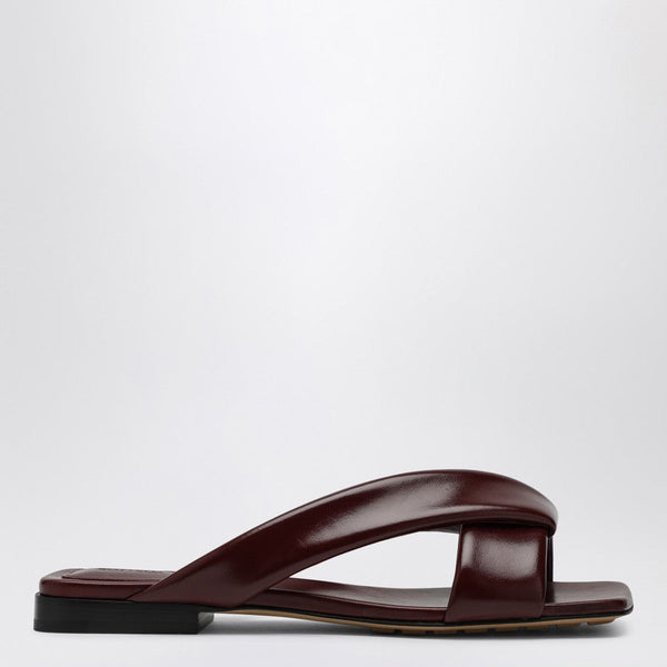 Bottega Veneta premium sandals detail and craftsmanship close-up