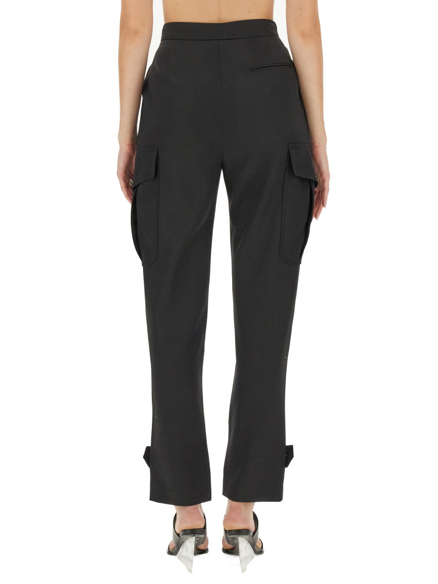 Alexander McQueen pants side profile designer luxury fashion
