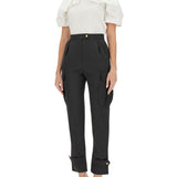 Alexander McQueen premium pants detail and craftsmanship close-up
