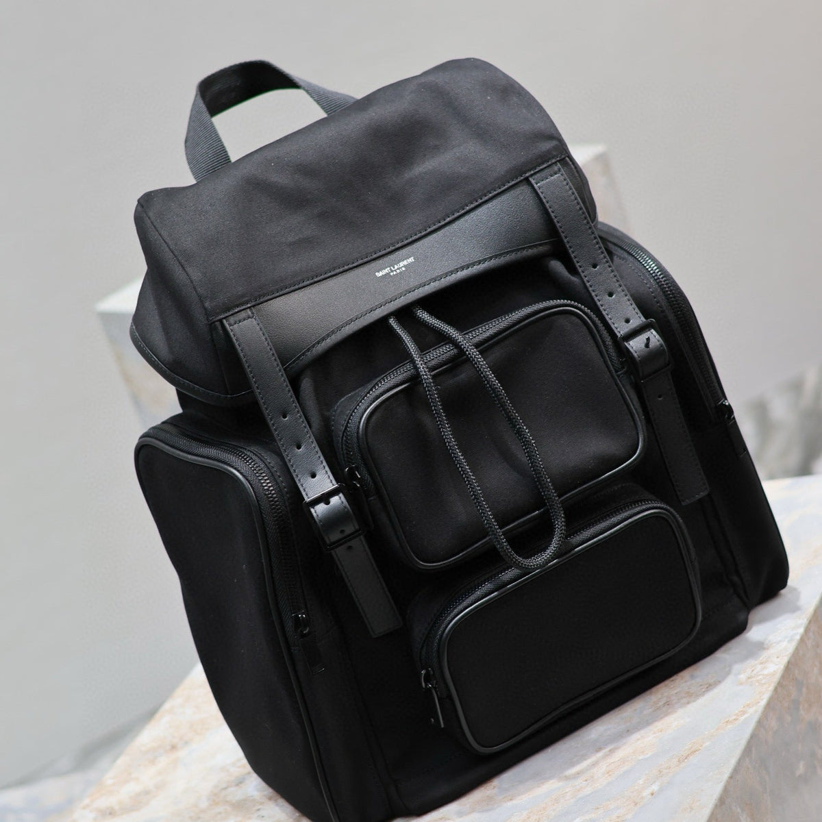 Saint Laurent Bags- Saint Laurent City Multi Pocket Backpack Premium Designer Shoulder Bag