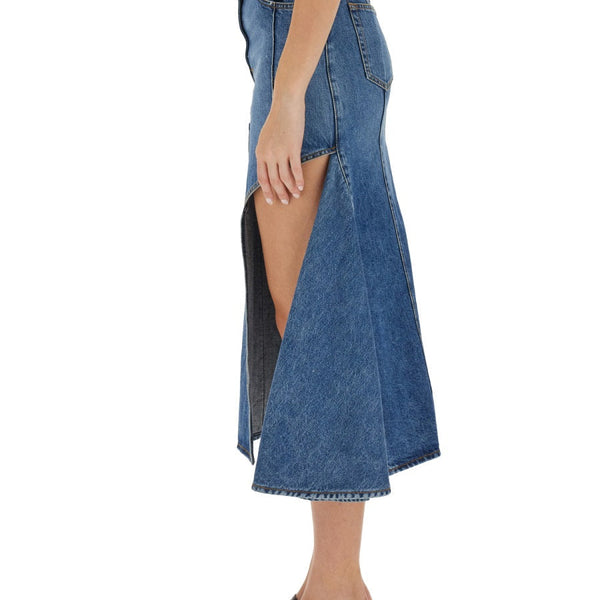 Alexander McQueen Skirts? Alexander Mcqueen Women Pencil Skirt With Cut-Out Elegant Designer Casual Skirt