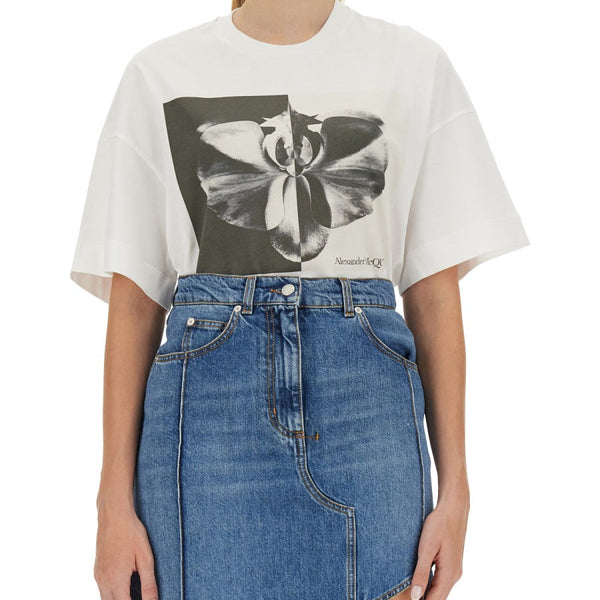 Alexander McQueen tee shirts luxury designer piece front view