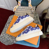 Louis Vuitton designer shoes full view