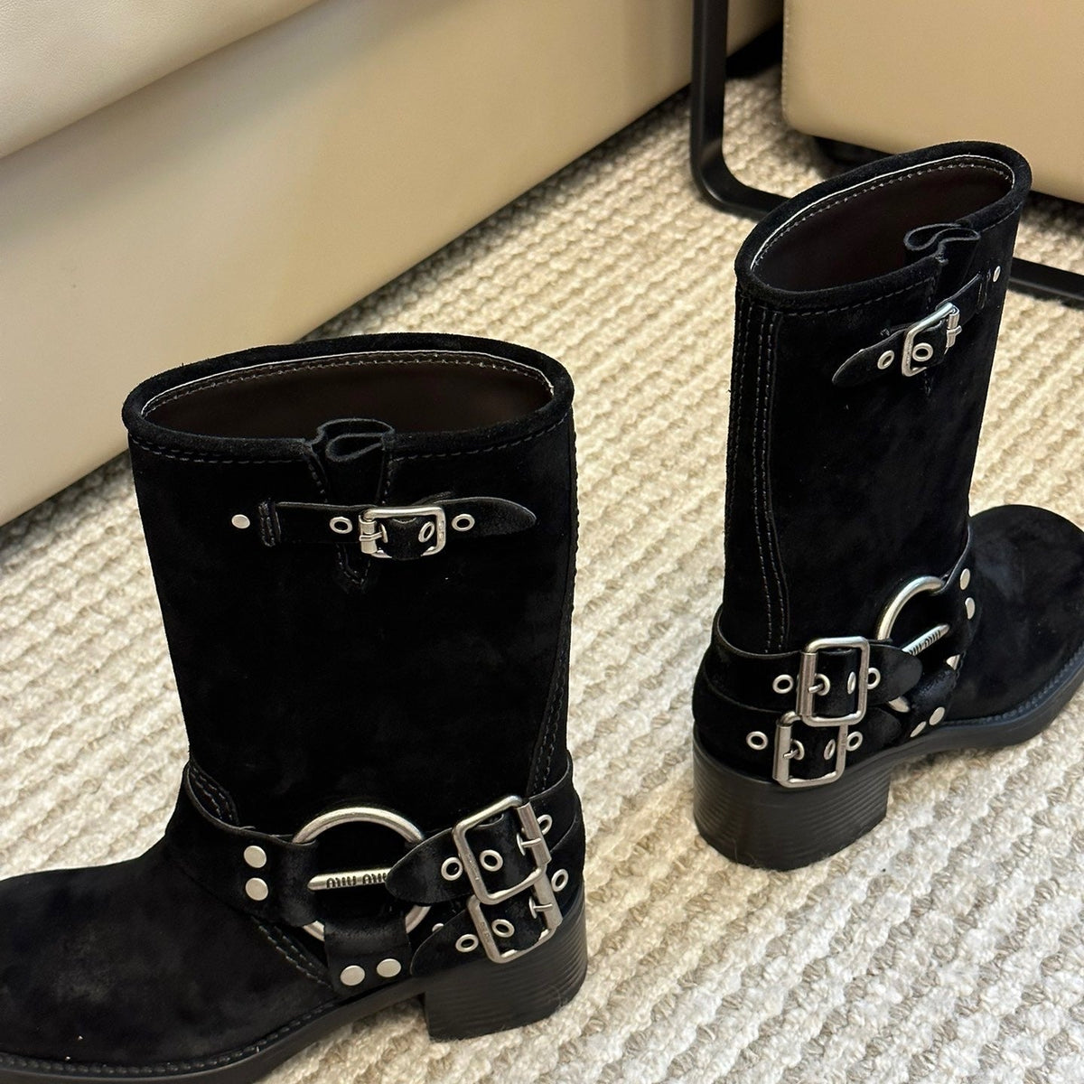 Shoes? Miu M Boots Luxury Lifestyle Designer Footwear