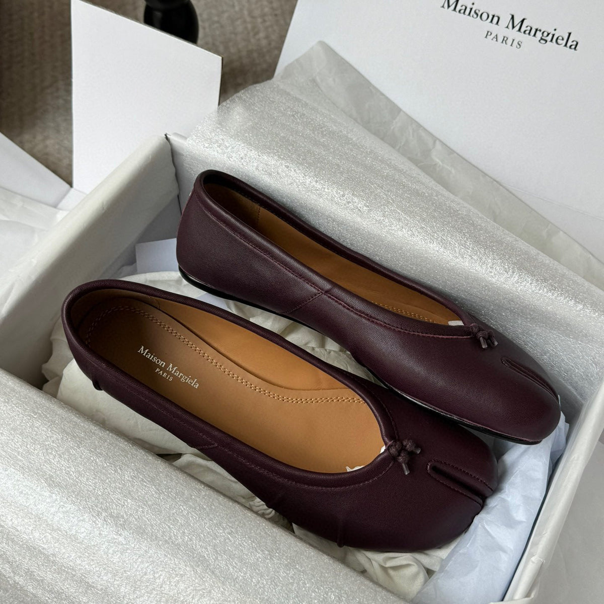 Shoes- Maison M Tabi Ballet Flats Comfortable Everyday Designer Shoes