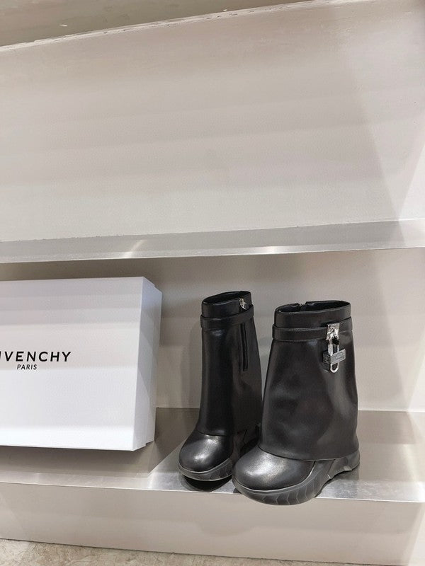 Givenchy Tan Ankle Boots - Lifestyle Styling Shot