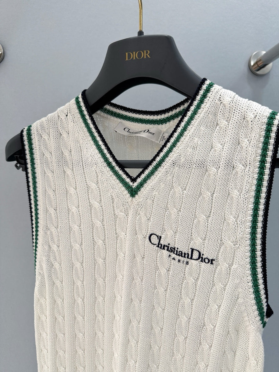Dior Vests- Dior Knitted Vest Luxury Casual Designer Gilet