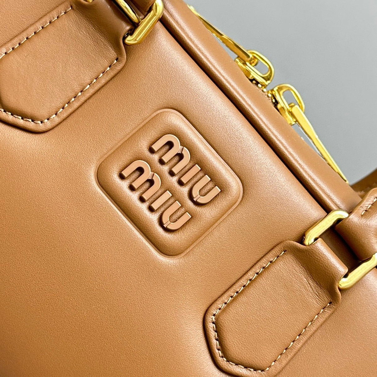 Bags- Miu M Arcadie Bag Luxury Designer Leather Handbag