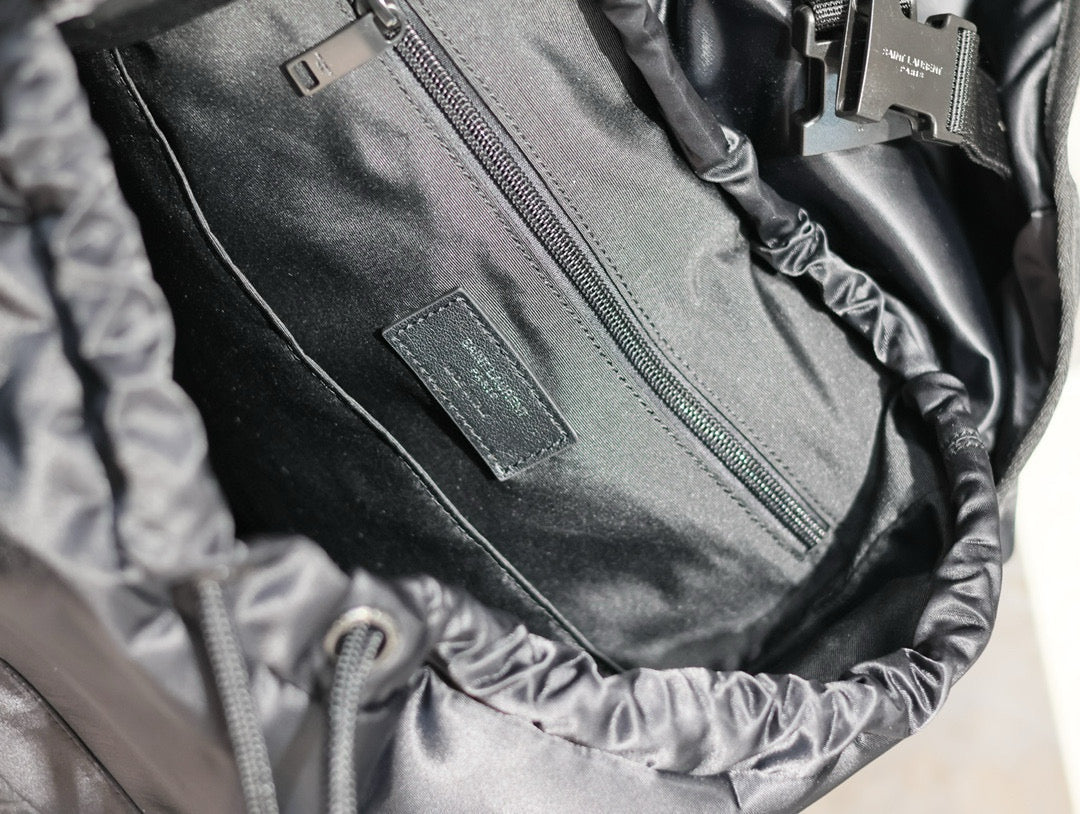 Saint Laurent Bags- Saint Laurent Leather Backpack Premium Designer Shoulder Bag