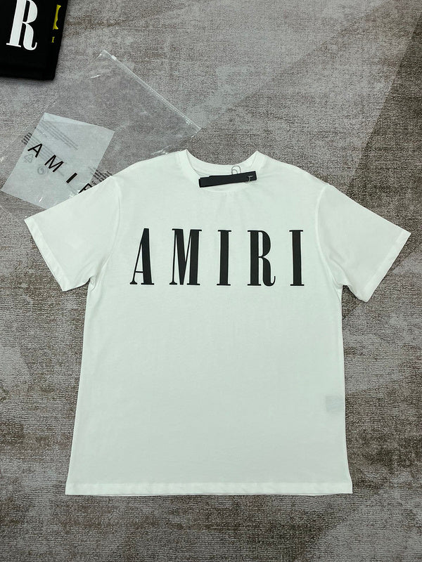 Amiri t-shirt front view designer style