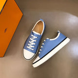 Hermès Tan Chunky Platform Sneakers - Back View