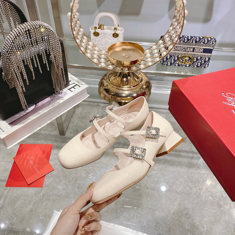 Roger Vivier designer shoes full view