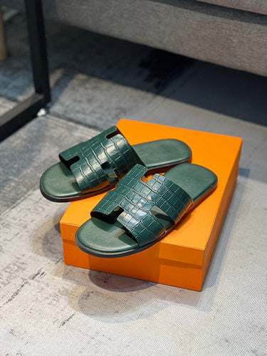 Hermes shoes Style 012 - texture and material detail