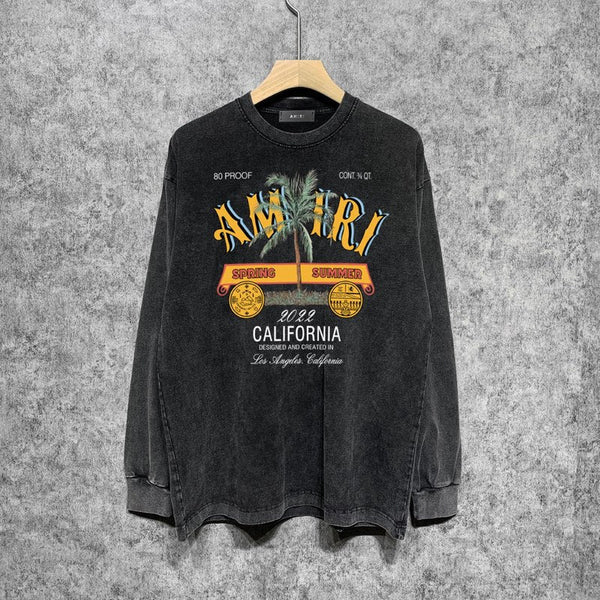 Amiri designer hoodie full view
