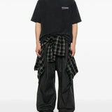 Balenciaga premium t-shirts & tops detail and craftsmanship close-up