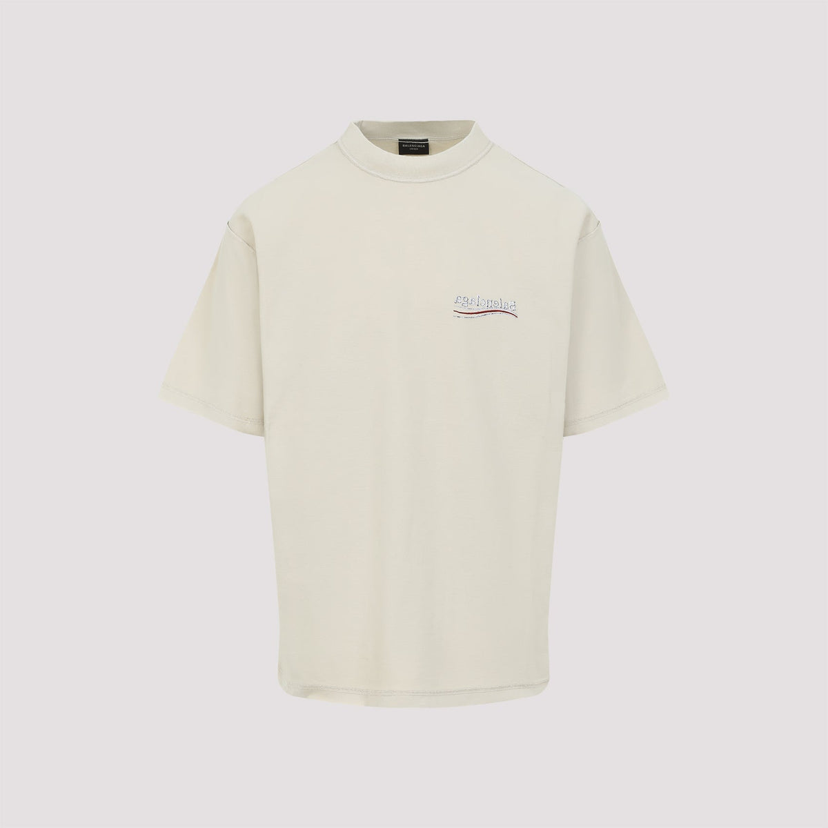 Balenciaga premium t-shirts & tops detail and craftsmanship close-up
