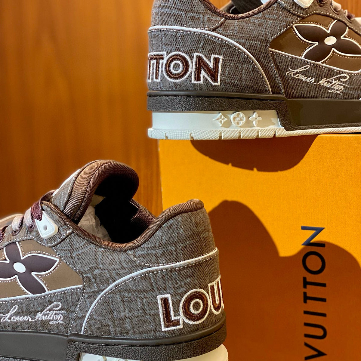 Louis Vuitton Shoes- Louis Vuitton Lou Trainers Luxury Lifestyle Designer Footwear