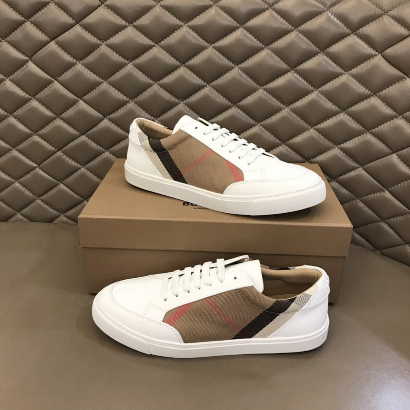 Burberry Chocolate Brown High-Top Sneakers - Lifestyle Styling Shot