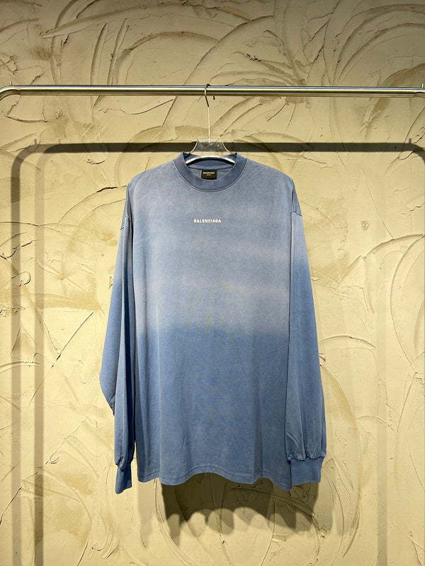 Close-up of Balenciaga designer clothing craftsmanship