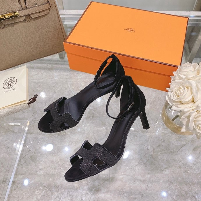 Hermès White Chunky Platform Sneakers - Back View