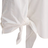 Close-up of Balenciaga shirts hardware and fine stitching