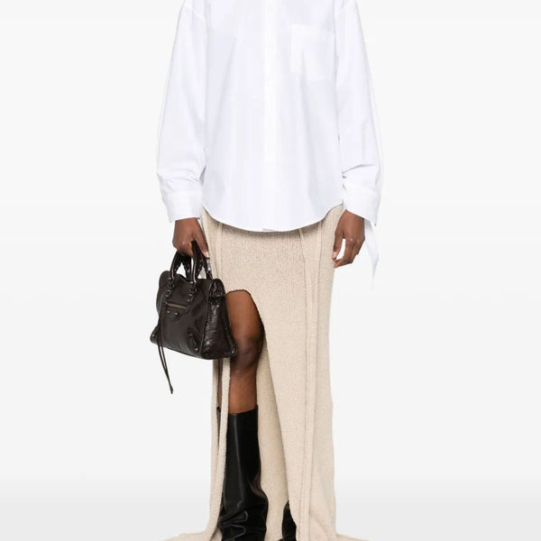 Balenciaga premium shirts detail and craftsmanship close-up