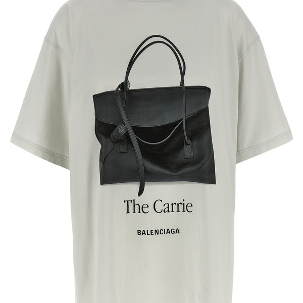 Balenciaga tee shirts luxury designer piece front view