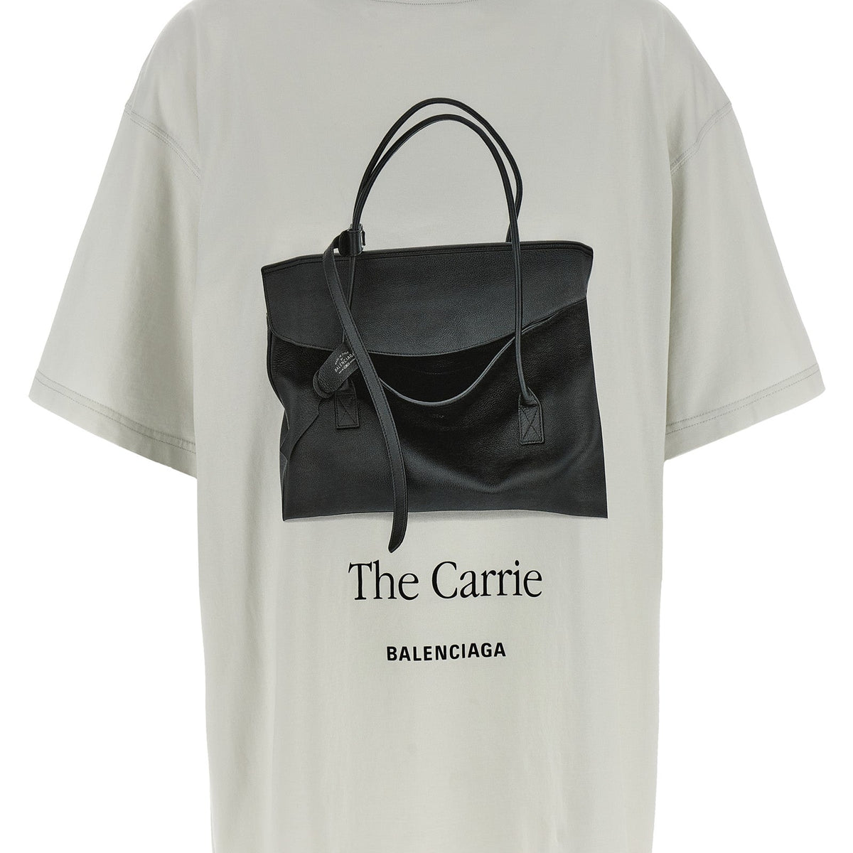 Balenciaga T-Shirts? Balenciaga Women 'The Carrie' T-Shirt Premium Designer Cotton T-Shirt