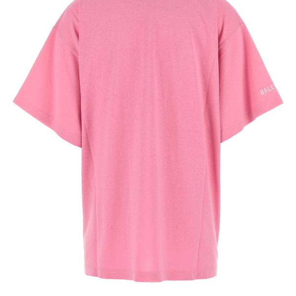 Balenciaga premium t-shirts & tops detail and craftsmanship close-up