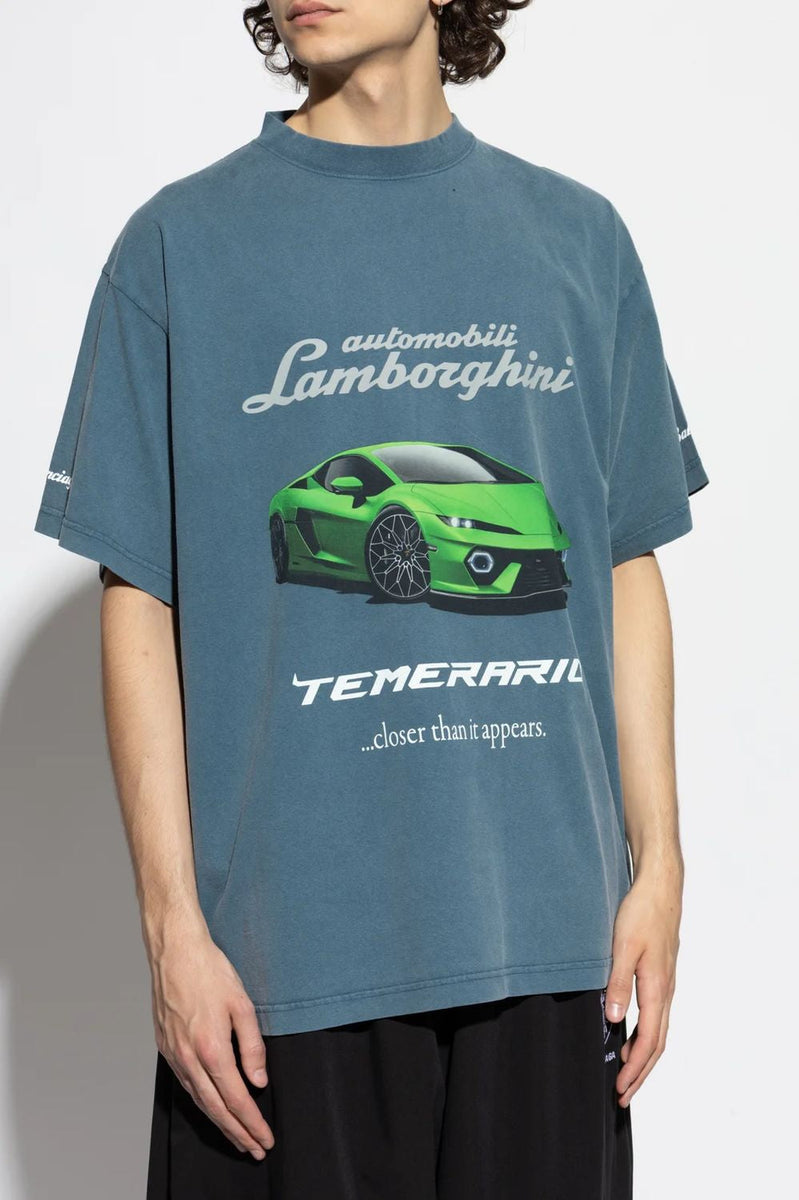 Balenciaga T-Shirts? BALENCIAGA Oversized T-Shirt for Men - FW25 Collection Premium Designer Cotton T-Shirt