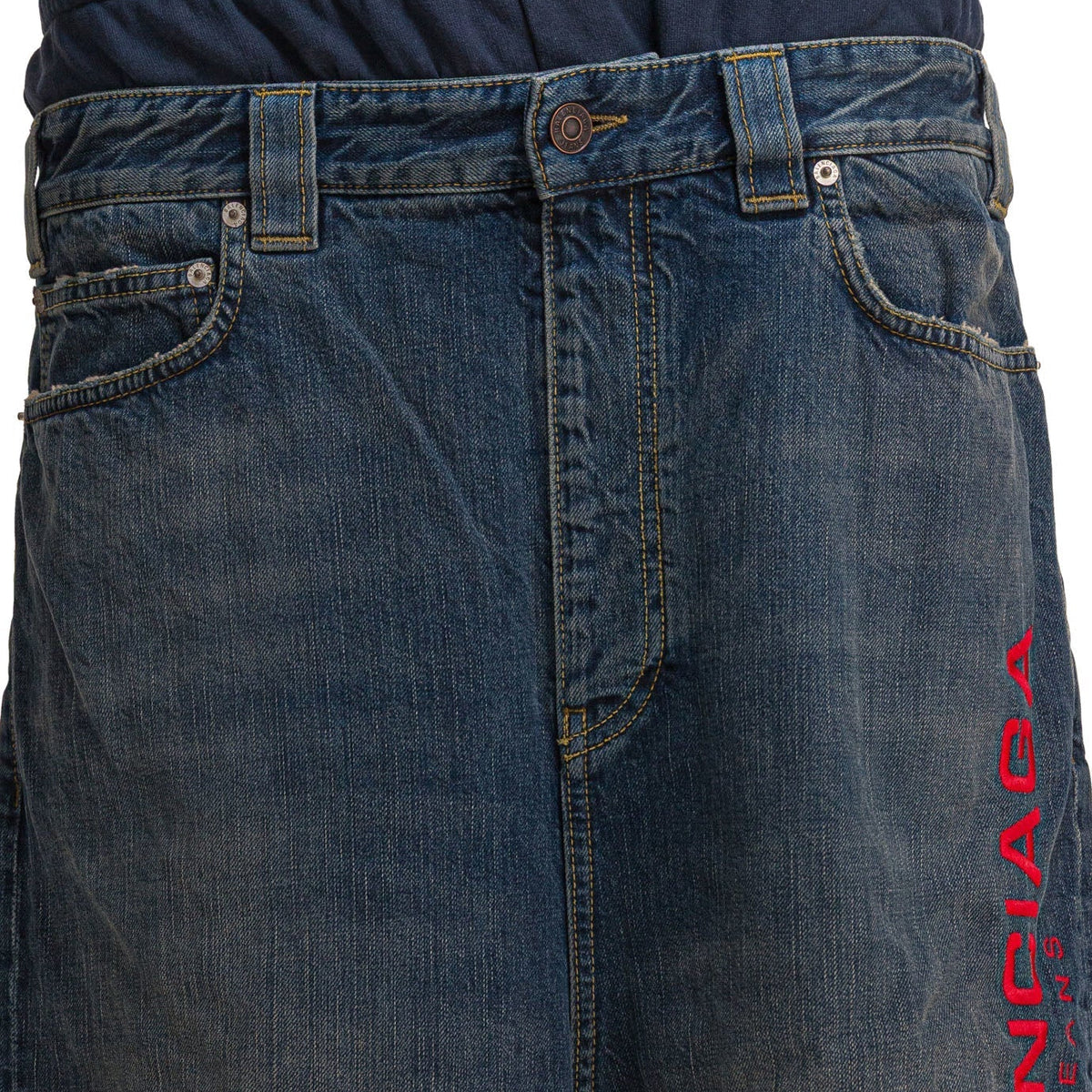 Balenciaga Pants? BALENCIAGA Cotton Trousers with Patched Detailing for Men Tailored Everyday Designer Pants