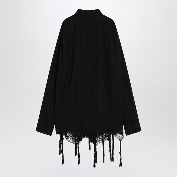 Balenciaga premium shirts detail and craftsmanship close-up