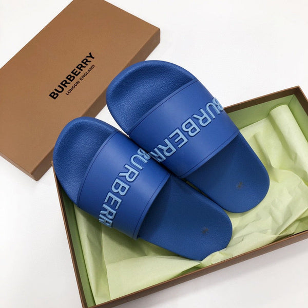 Burberry Grey Low-Top Sneakers - Front View