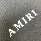 Close-up of Amiri hoodie craftsmanship