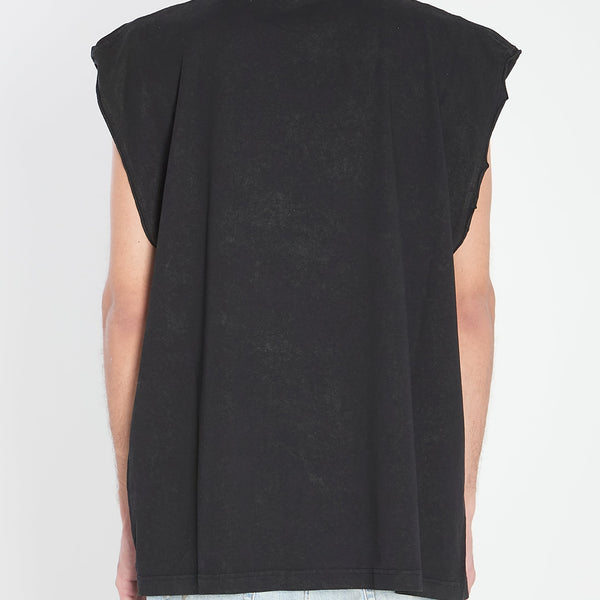 Close-up of Balenciaga t-shirts & tops hardware and fine stitching
