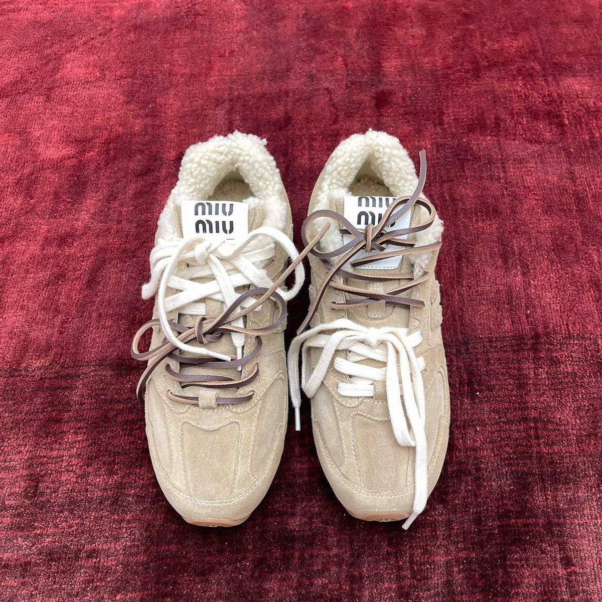 New Balance Shoes- New Balance Miu M x New Balance Trainers Luxury Lifestyle Designer Footwear