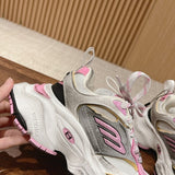 Balenciaga Beige Low-Top Sneakers - Back View