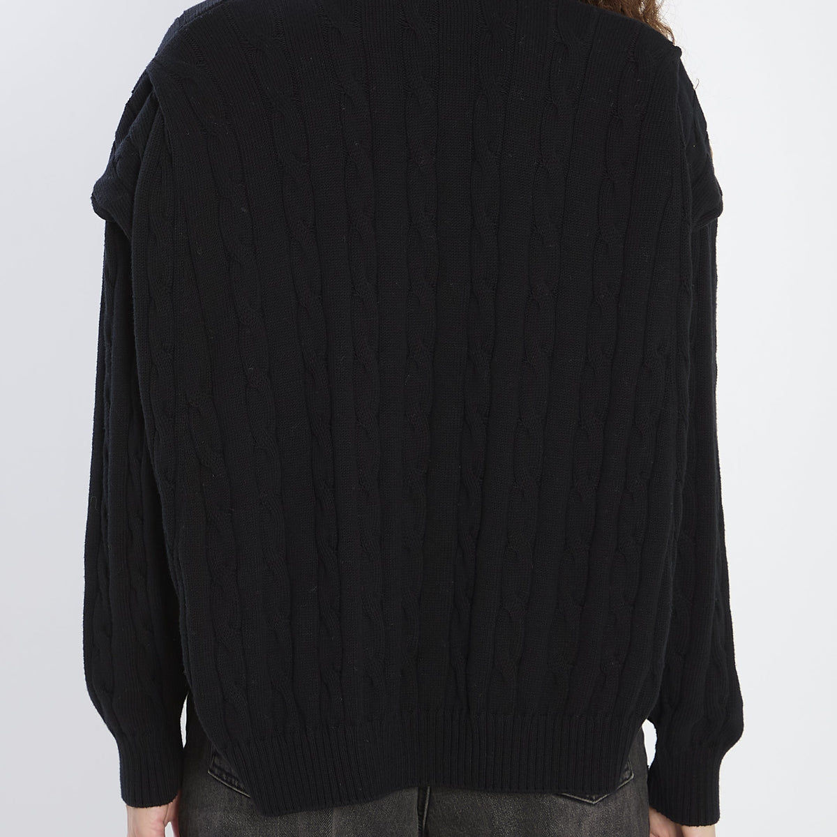 Balenciaga Sweaters? BALENCIAGA Oversized Logo Sweater - Size S Premium Casual Designer Knitwear