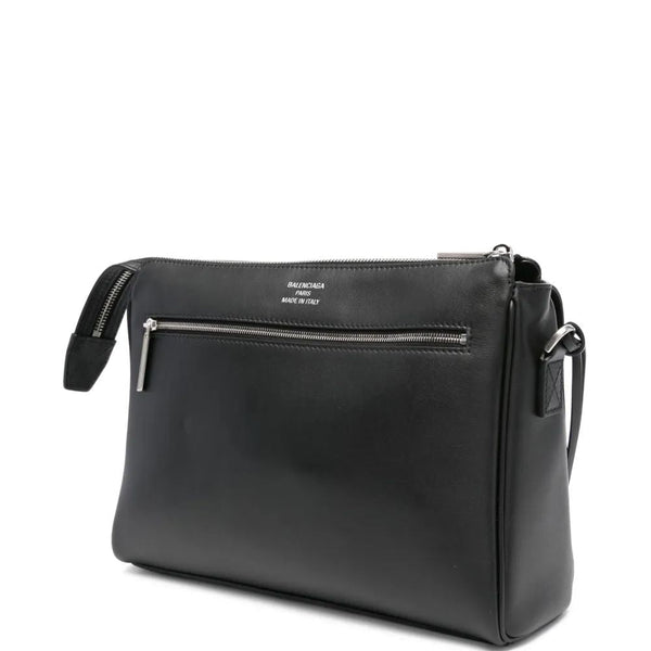 Balenciaga Bags? BALENCIAGA Zipped Messenger Bag Luxury Designer Leather Handbag