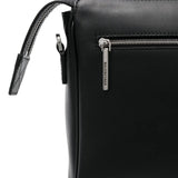 Close-up of Balenciaga handbags hardware and fine stitching