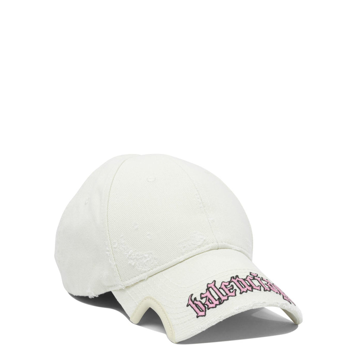 Balenciaga premium caps & hats detail and craftsmanship close-up