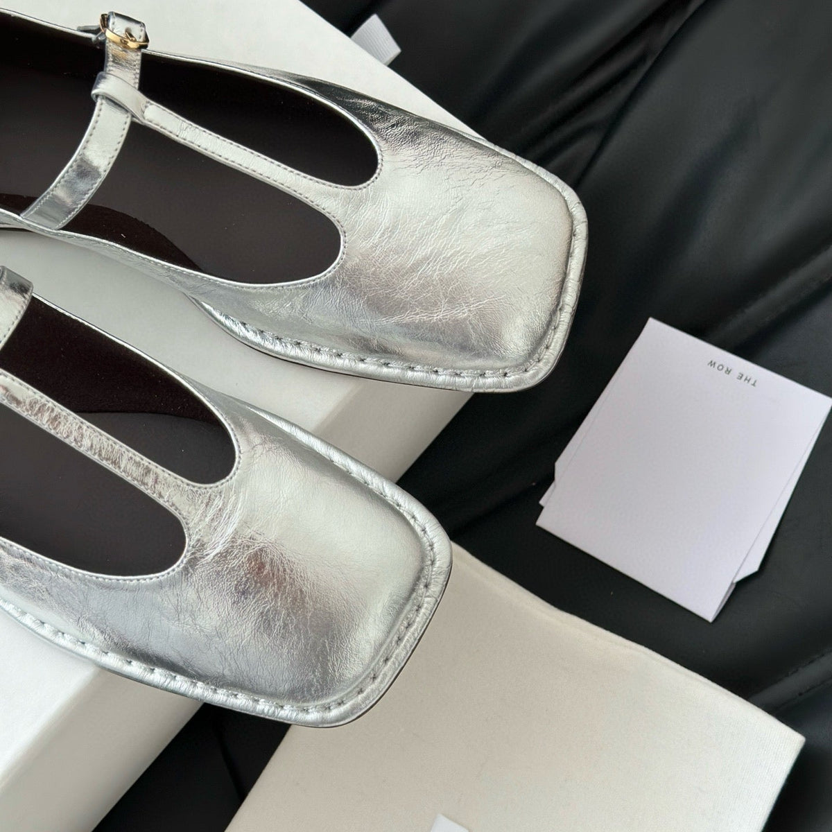 The Row Accessories- The Row T Strap Flats Premium Everyday Designer Accessory