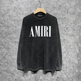 Amiri designer hoodie full view