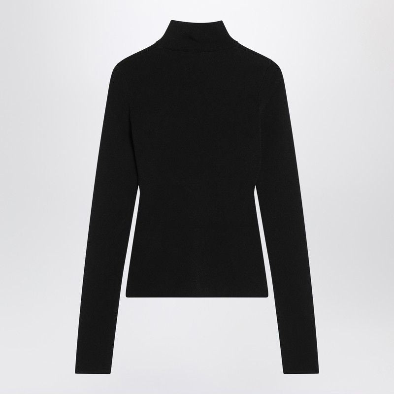 Balenciaga Sweaters? BALENCIAGA Nano BB Turtleneck Sweater - Women's Mini Size Luxury Designer Knit Sweater